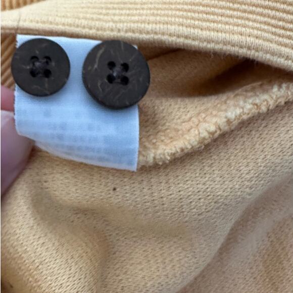 Vintage Tommy Bahama Yellow Textured Silk Blend Short Sleeve Polo Size L - Picture 6 of 8